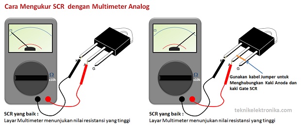 Cara Mengukur SCR dengan Multimeter