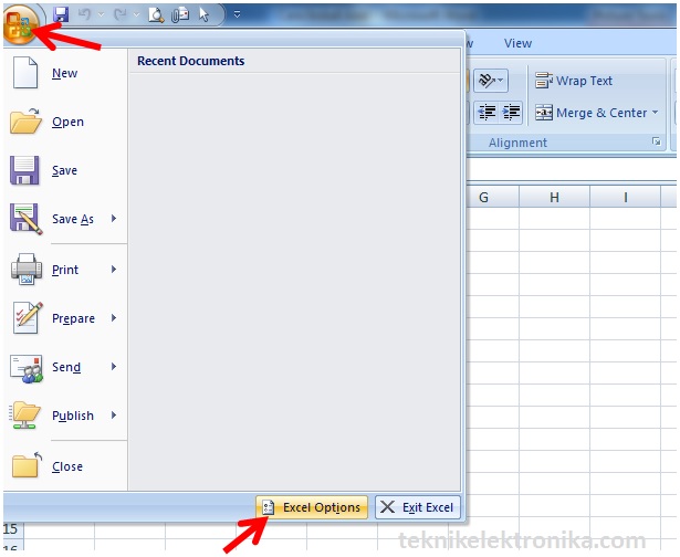 Cara Install Analysis ToolPak - Excel Options