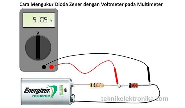 Cara Mengukur Dioda Zener dengan Voltmeter