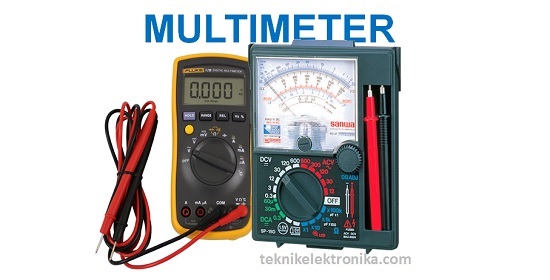 Cara Menggunakan Multimeter Digital dan Multimeter Analog