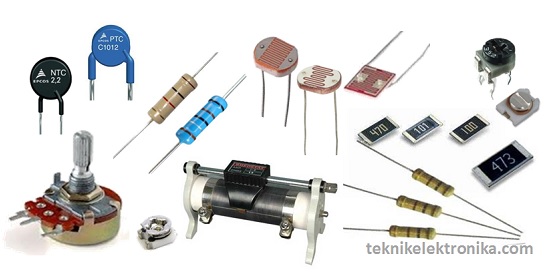 Pengertian Resistor dan Jenis-jenisnya