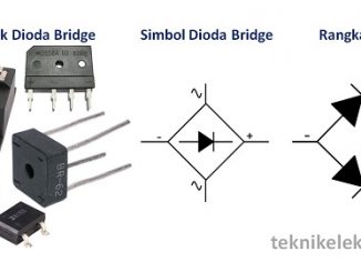 Pengertian Dioda Bridge (Dioda Jembatan) dan Prinsip Kerja Bridge Diode