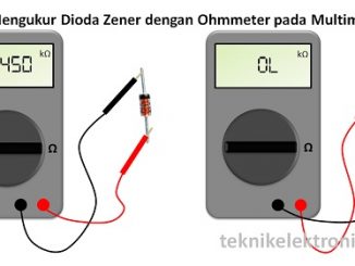 Cara Mengukur Dioda Zener / Menguji Dioda Zener dengan Multimeter